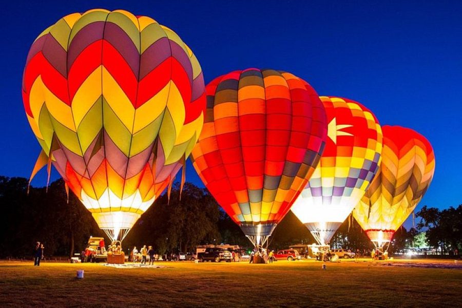 Hot Air Balloon Ride over Luxor Relics